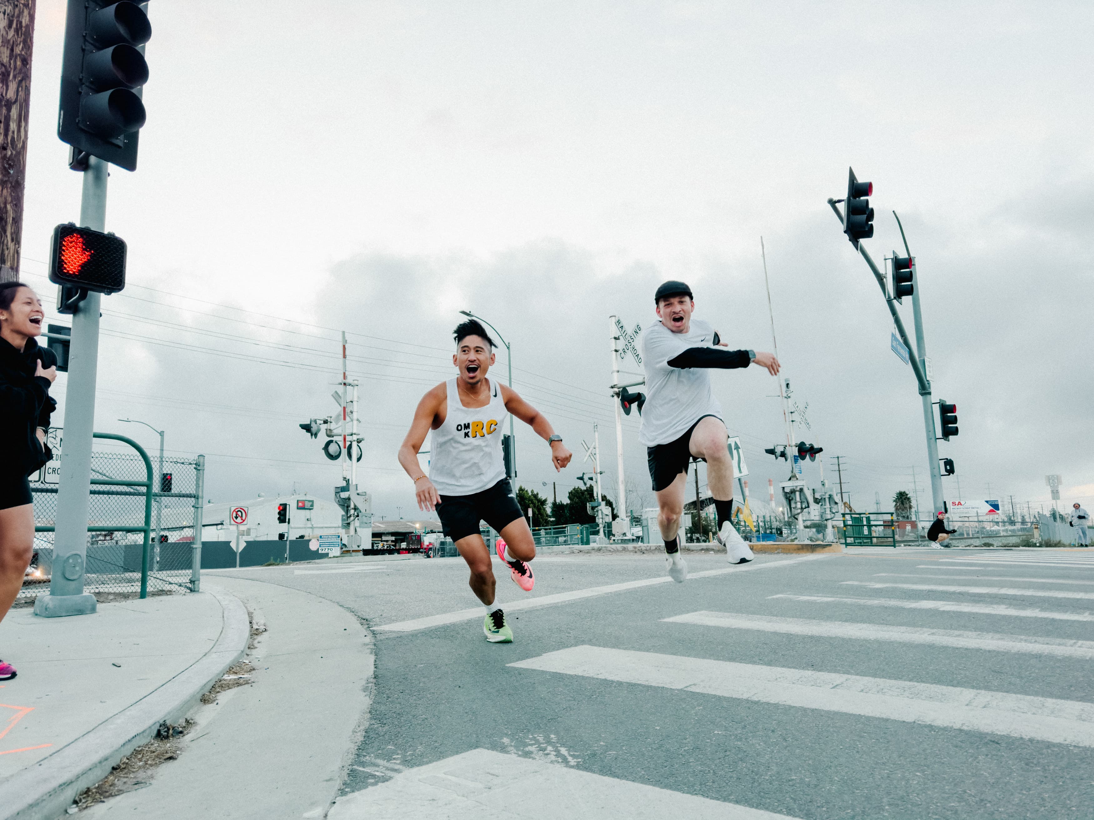 Koreatown Run Club x Old Man Run Club : The Speed Project | Photograph by Vancouver Photographer : Jeremy Jude Lee