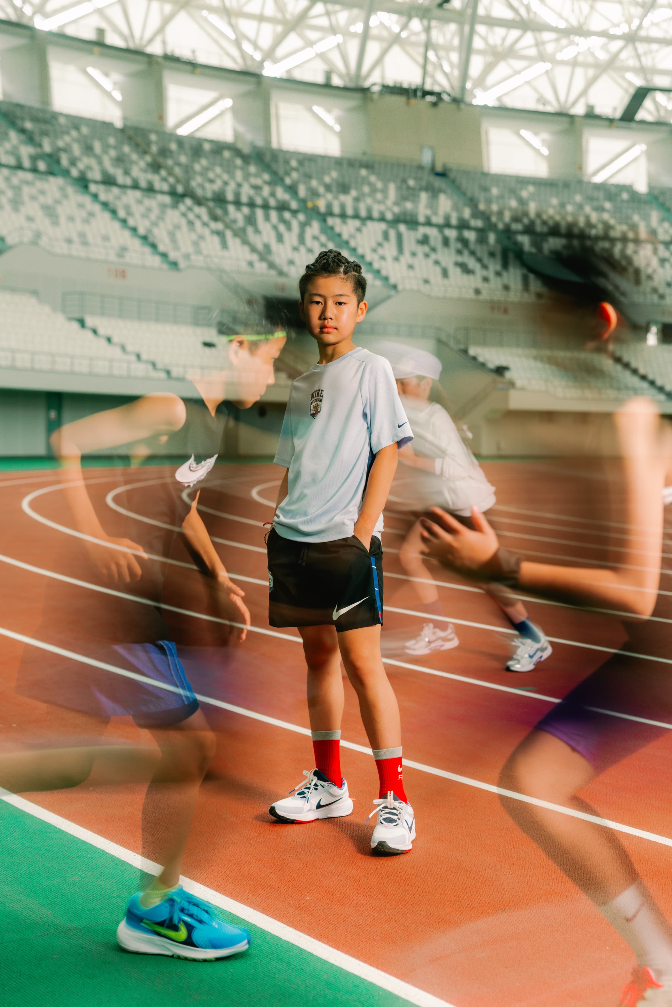 NIke Kids Feeling Fly Campaign | Photograph by Vancouver Commercial Photographer : Jeremy Jude Lee